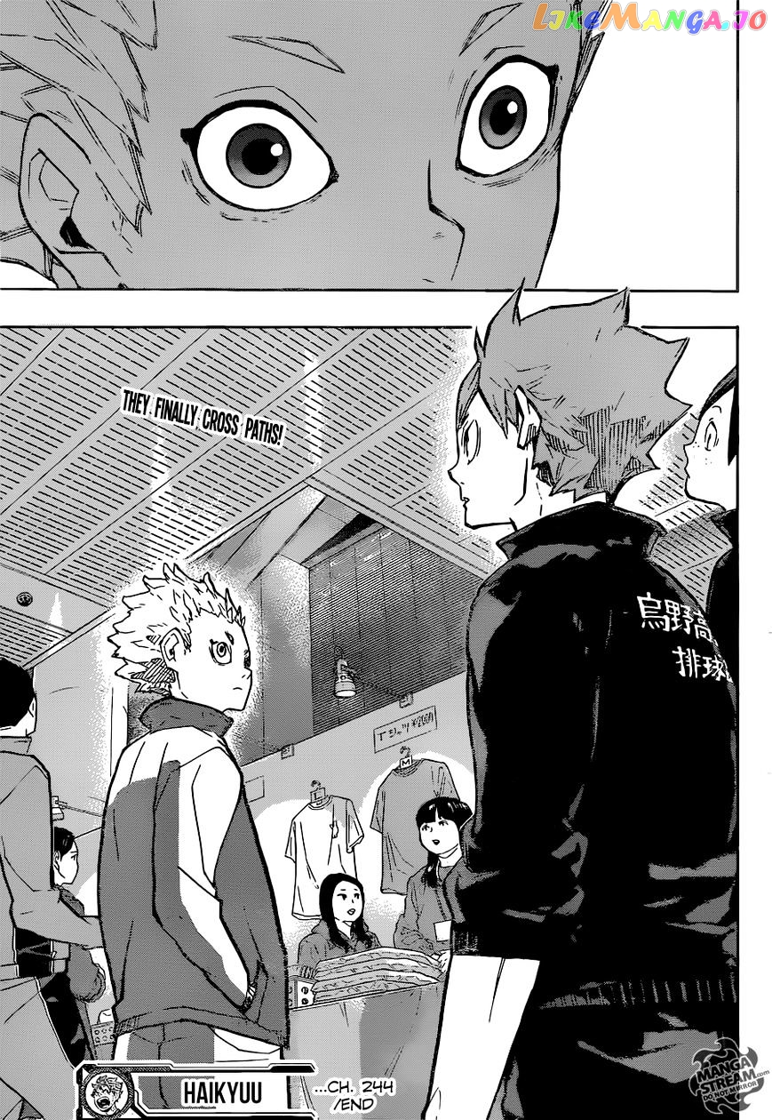 Haikyuu!!, Chapter 244 image 20